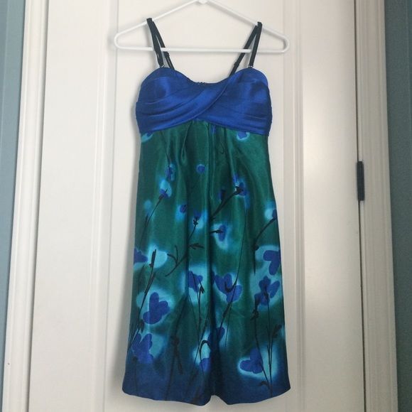 jump apparel Dresses & Skirts - Blue and green dress